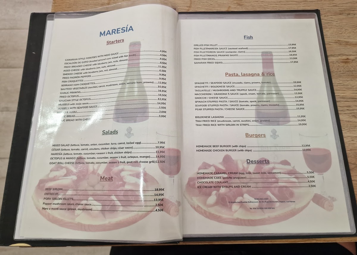 Menu Restaurante Maresia-1