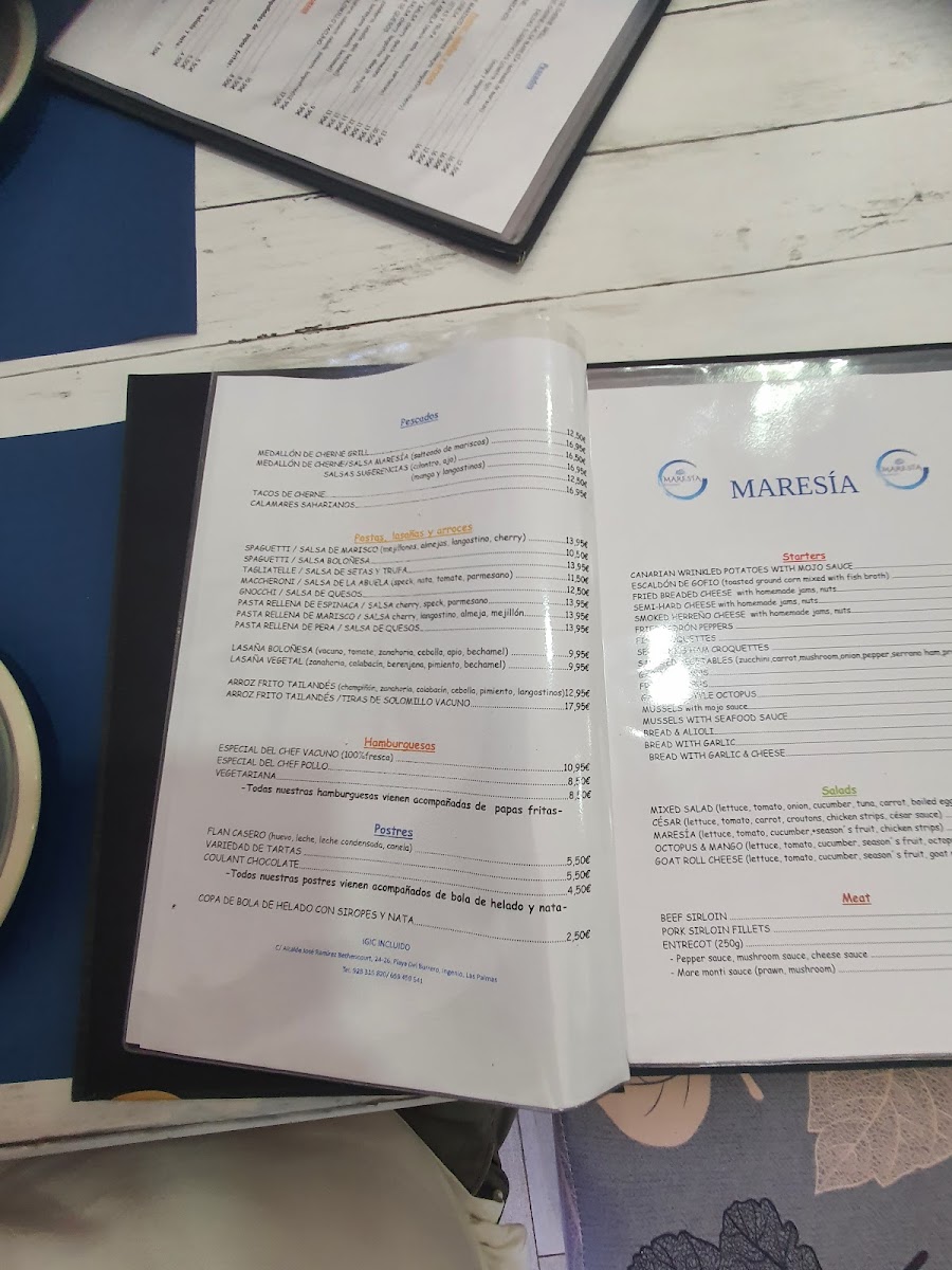 Menu Restaurante Maresia-7